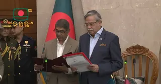 মন্ত্রী হিসেবে শপথ নিলেন অ্যাড. আহমেদ আযম খান